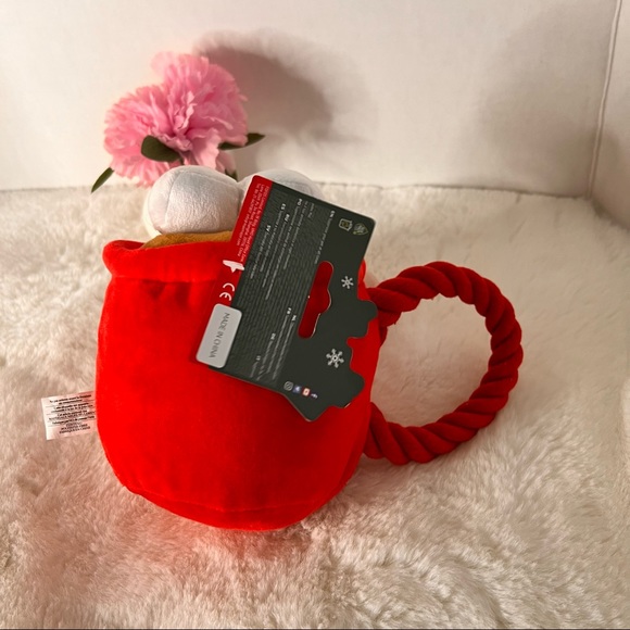 Santa's Favorite! Hot Cocoa Mug - Holiday Themed Dog - Picture 4 of 5